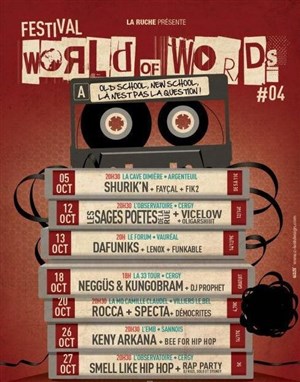 Affiche de Les Sages Poètes De La Rue + Vicelow + Oligarshiiit + Dj Seven