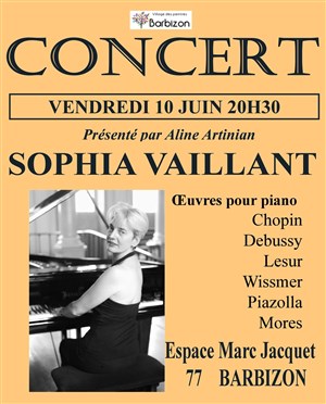Affiche de Sophia Vaillant