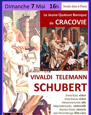 Affiche de Le Jeune Quatuor Baroque de Cracovie