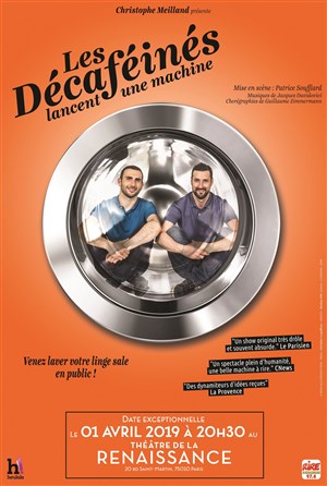Affiche de Les Décaféinés dans les Décaféinés lancent une machine