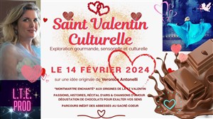 Affiche de Montmartre enchanté : chansons d'amour St Valentin | par Veronica Antonelli
