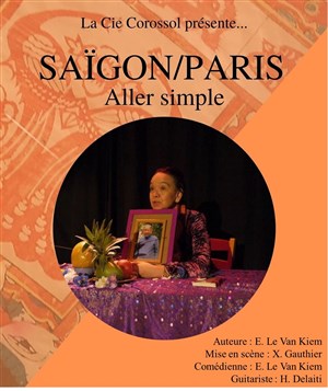Affiche de Saigon / Paris, Aller Simple