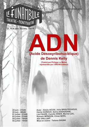 Affiche de ADN (Acide désoxyribonucléique)