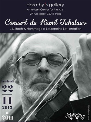 Affiche de Concert de Violon par Kamil Tchalaev