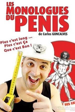 Affiche de Carlos Concalves dans Les Monologues du pénis