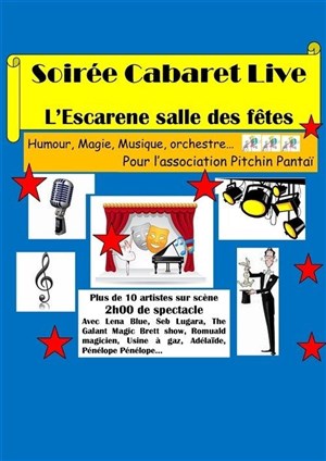 Affiche de Soirée Cabaret live