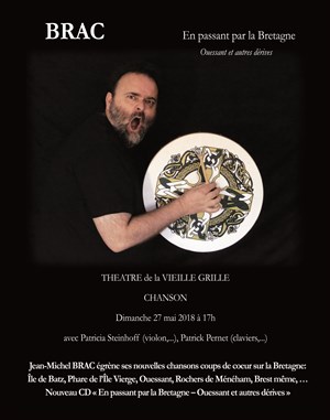 Affiche de Jean-Michel Brac - En passant par la Bretagne
