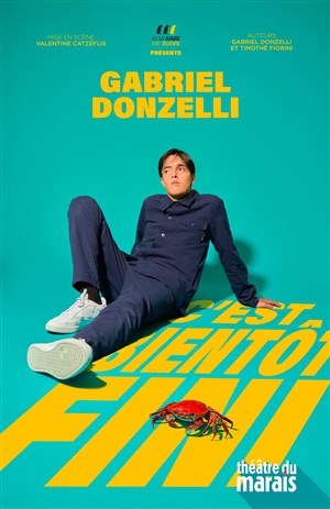 Affiche de Gabriel Donzelli dans C'est bientôt fini