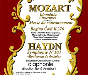 Affiche de Concert Choeur et Orchestre