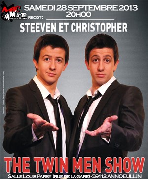 Affiche de Steeven et Christopher dans The Twin Men Show