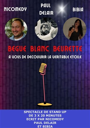 Affiche de Begue blanc beurette