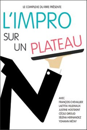 Affiche de L'impro sur un plateau