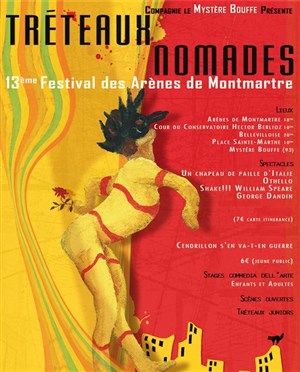 Affiche de Tréteaux Nomades | Cendrillon s'en va-t'en-guerre