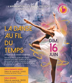 Affiche de Offre Duo Gala enfants + adultes : 1.2.3 Soleil - La danse au fil du temps