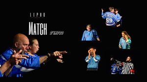 Affiche de Match d'impro théâtrale caritatif au profit de l'association Ameliore.