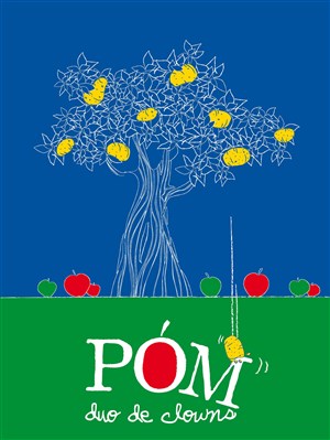Affiche de Pom | Duo de clowns
