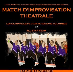 Affiche de Match d'improvisation événement