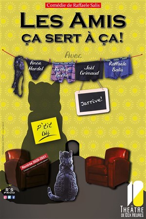 Affiche de Les amis ça sert à ça