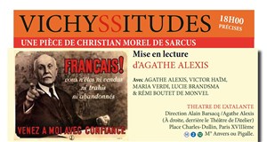 Affiche de Vichyssitudes de Christian Morel de Sarcus