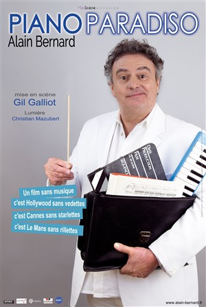 Affiche de Alain Bernard dans Piano Paradiso