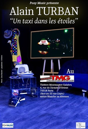 Affiche de Alain Turban : Un taxi dans les étoiles