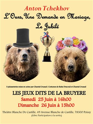 Affiche de L'ours, une demande en mariage, le jubilé