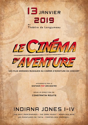 Affiche de Le Cinéma d'aventure | Sinfonia Pop Orchestra