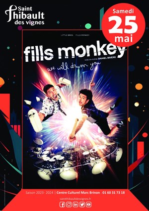 Affiche de Fills Monkey : We Will Drum You