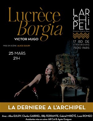 Affiche de Lucrèce Borgia