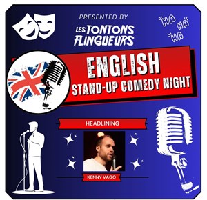 Affiche de English stand-up comedy night