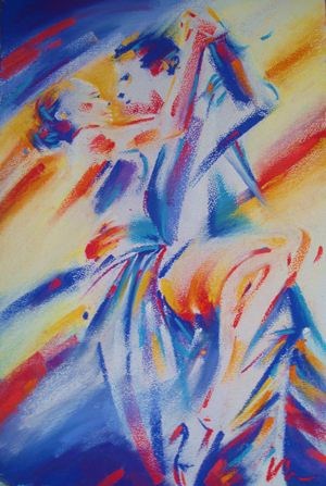 Affiche de Couleur Tango