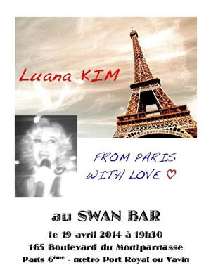 Affiche de Air de printemps à Paris - Luana Kim et les prodigieux frères Andrianaivo