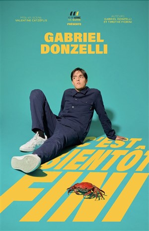 Affiche de Gabriel Donzelli dans C'est bientôt fini