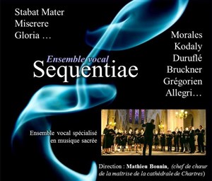 Affiche de Grand Concert de Musique sacrée pour Choeur