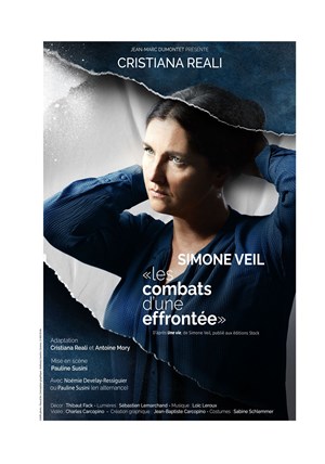 Affiche de Simone Veil : Les combats d'une effrontée | avec Cristiana Reali