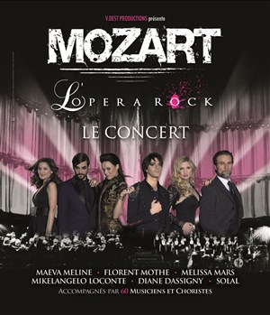 Affiche de Mozart l'Opéra Rock| Le Concert symphonique