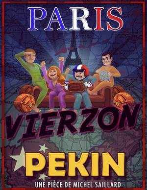 Affiche de Paris Vierzon Pekin