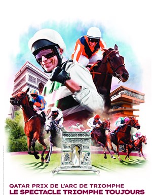 Affiche de Qatar Prix de l'Arc de Triomphe 2023
