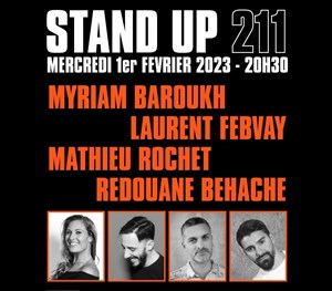 Affiche de Stand Up au 211