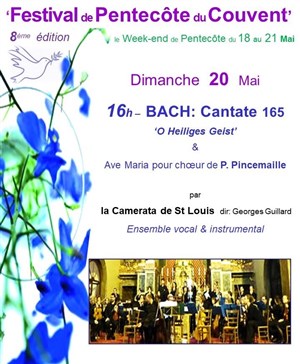 Affiche de Cantates, Messe & Ave Maria : Purcell, Alain, Buxtehude, Schütz