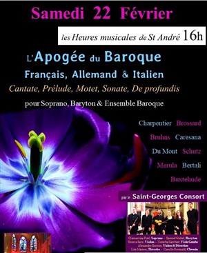 Affiche de L'Apogée du Baroque Français, Allemand & Italien