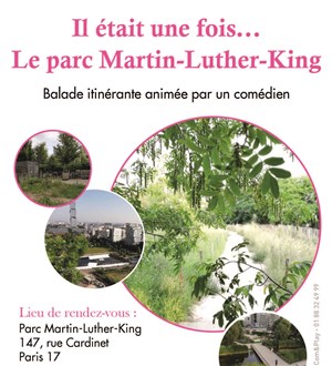 Affiche de Visite guidée : Il était une fois le parc Martin Luther King
