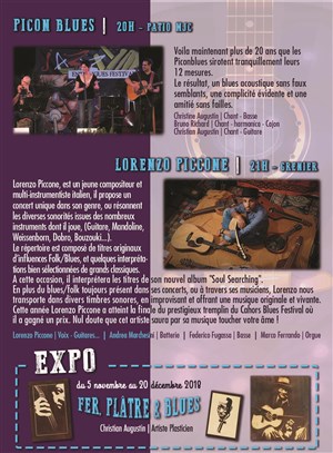 Affiche de Lorenzo Piccone | Picon Blues