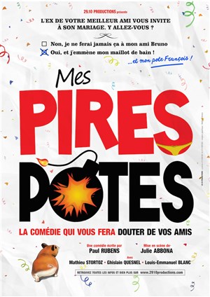 Affiche de Mes pires potes