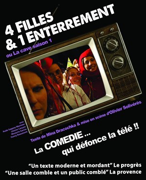 Affiche de 4 filles et 1 enterrement