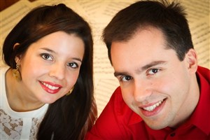 Affiche de Duo Aurore, Renata Bittencourt et Diego Munhoz, pianistes