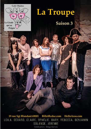 Affiche de Troupe de La Girafe qui se peigne : Saison 3