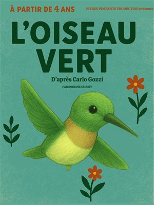 Affiche de L'oiseau vert