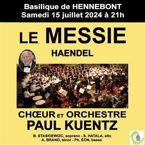 Affiche de Choeur et Orchestre Paul Kuentz : Messie de Haendel