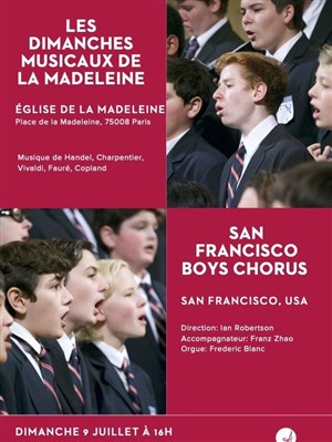 Affiche de San Francisco Boys Chorus